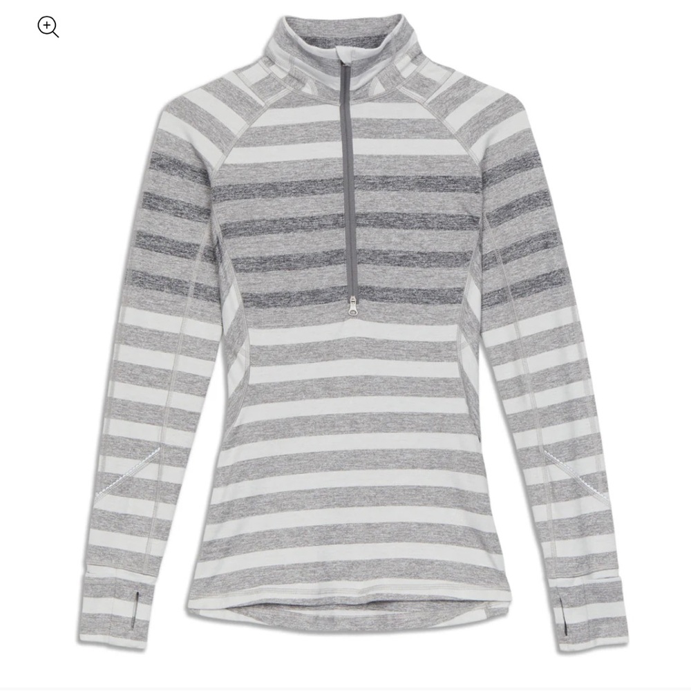 LuLuLemon Race Your Pace Zip Long Sleeve Shirt